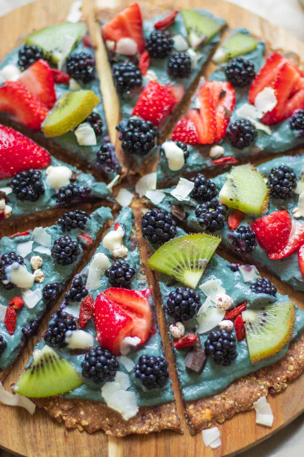 No Bake Blackberry Dessert Pizza Vegan And Gluten Free Earth Of Maria