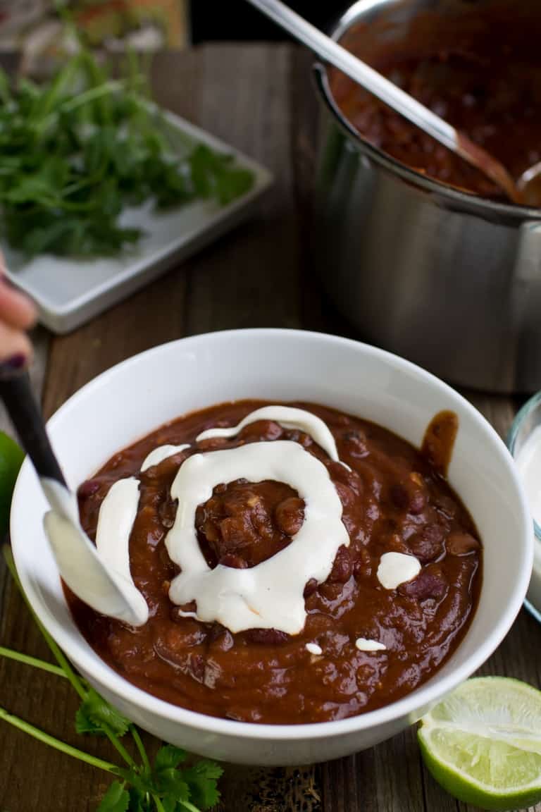 Vegan pumpkin chipotle chili The Vegan 8