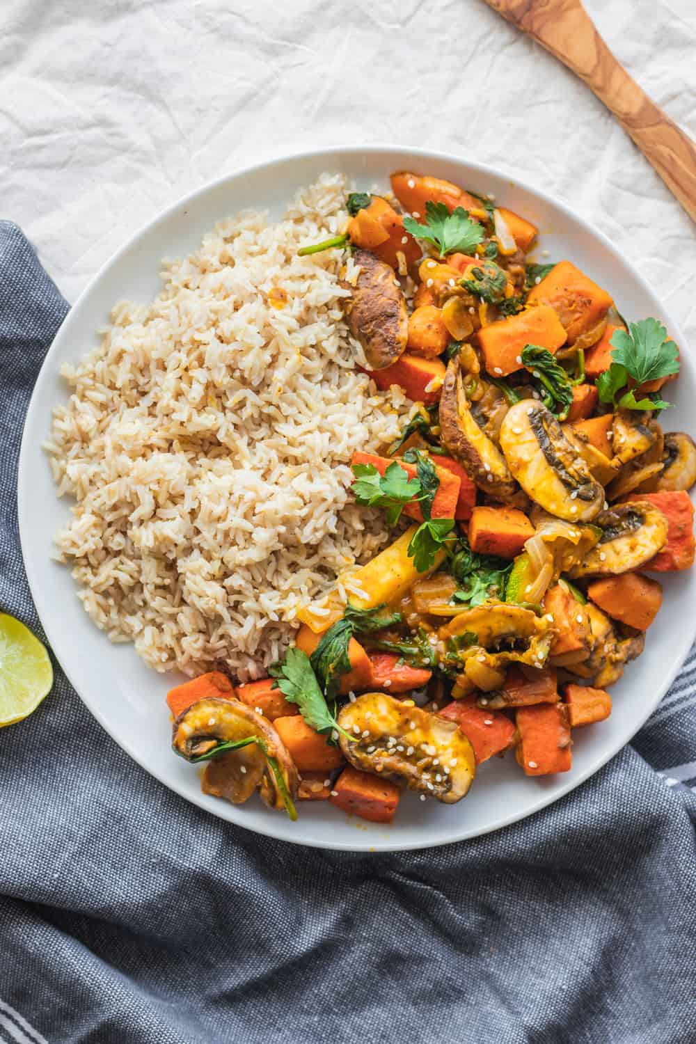 Easy Vegetable Pumpkin Stir-Fry