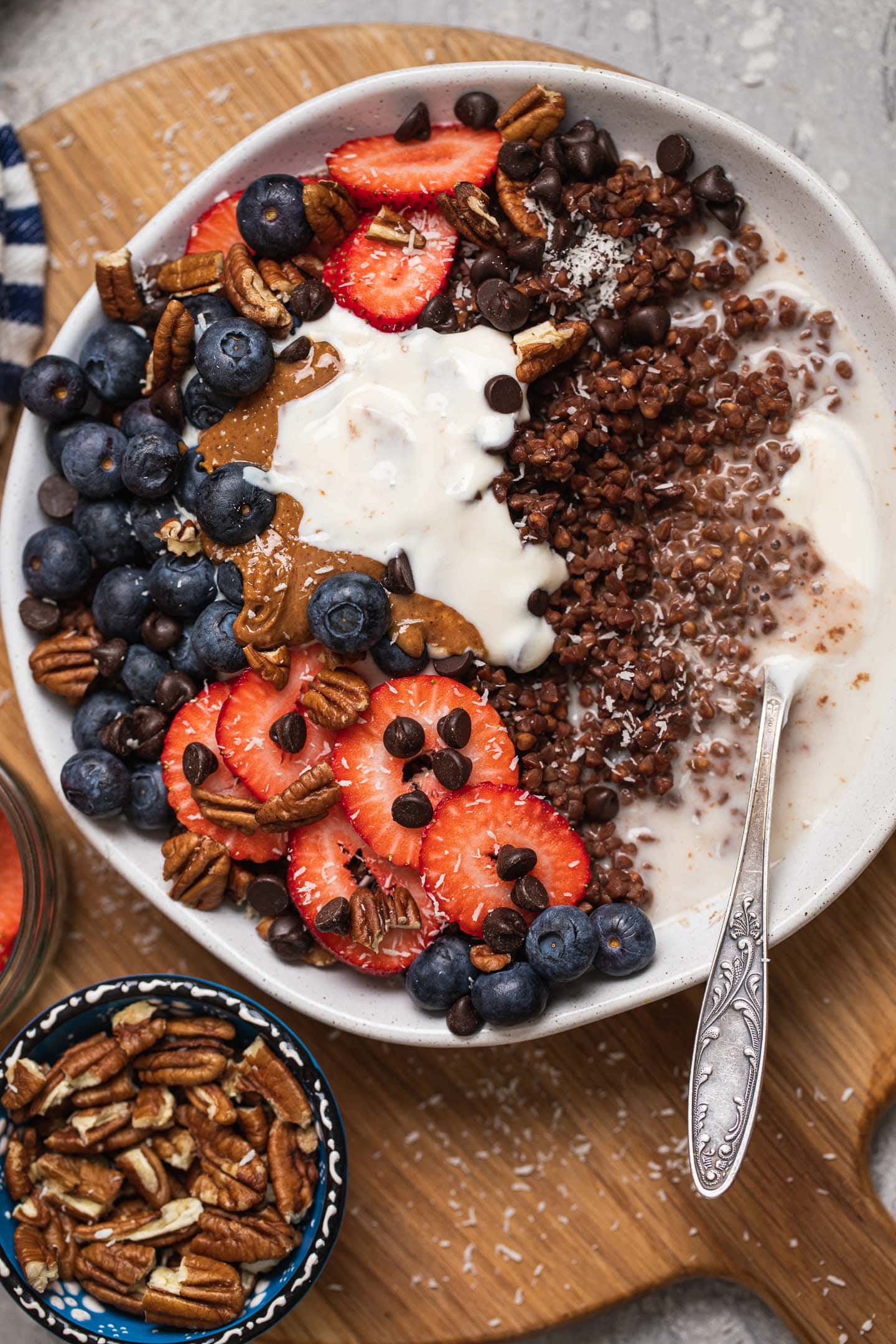 Simple Chocolate Buckwheat Porridge