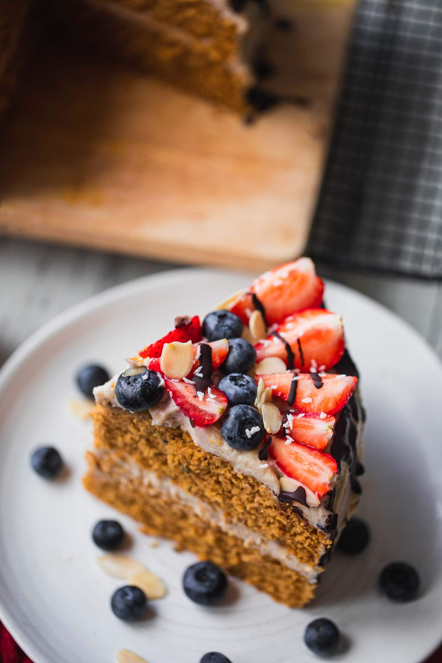 Vegan Gingerbread Cake With Coconut Frosting Earth of Maria