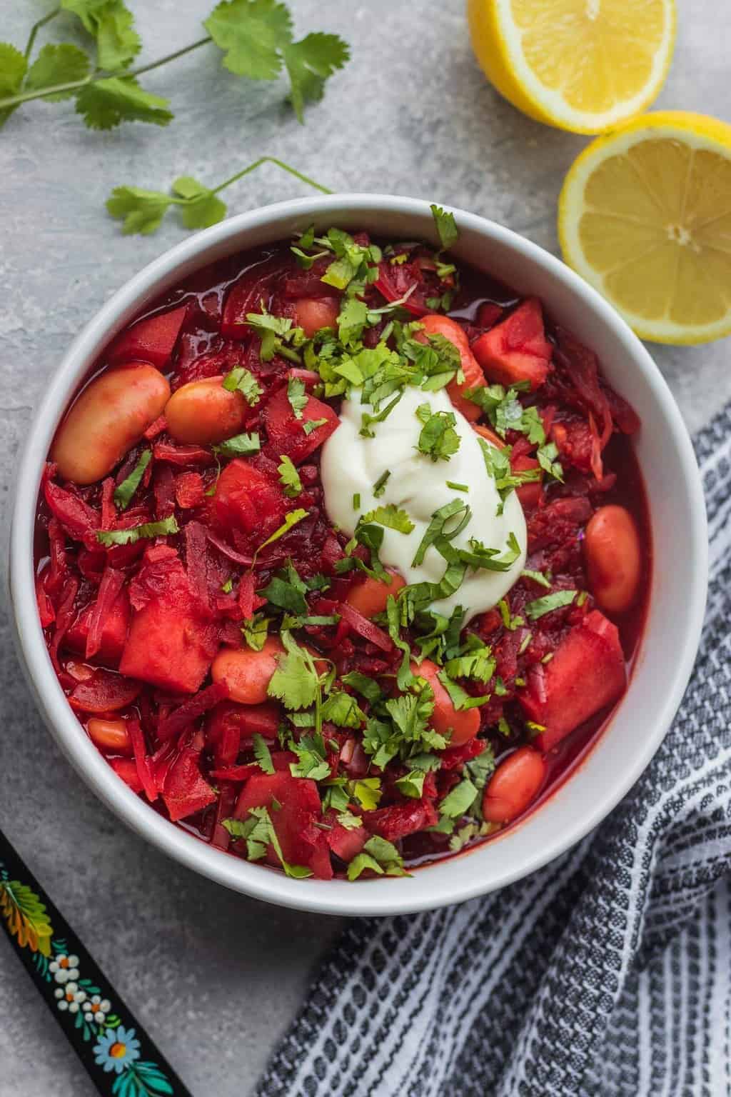 Easy vegan borscht recipe