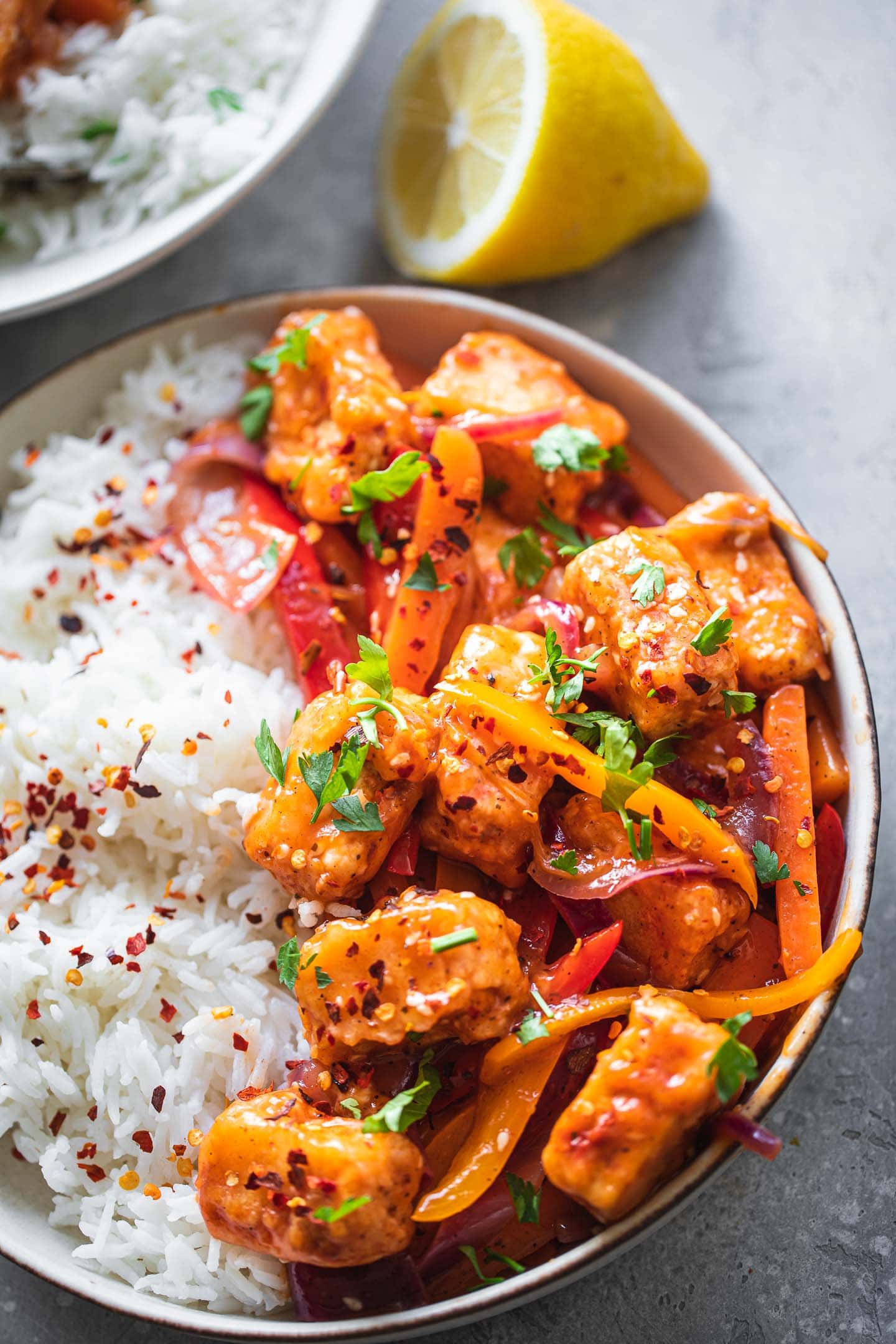 Vegan Sweet And Sour Tofu