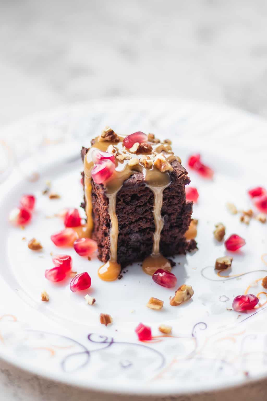 Salted Caramel Vegan Brownies (Glutenfree) Earth of Maria