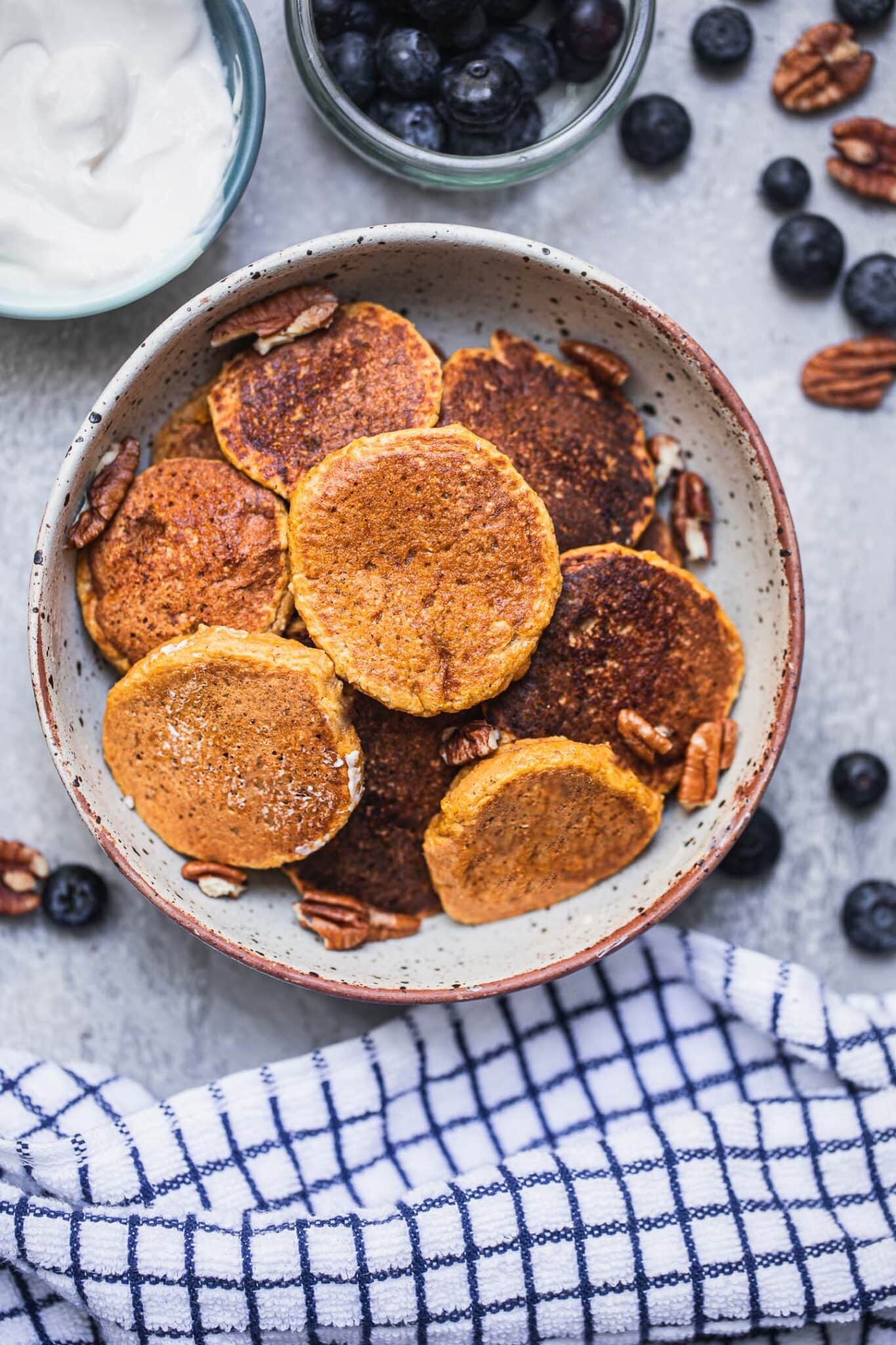 Vegan Sweet Potato Pancakes Gluten Free Earth Of Maria