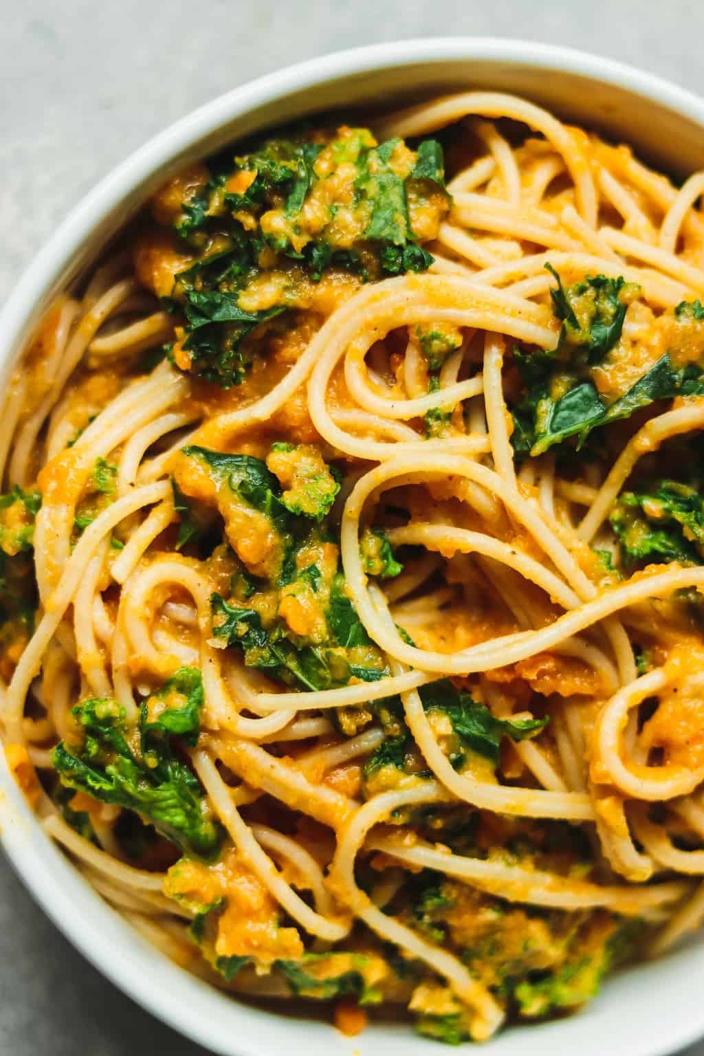 Creamy Vegan Pumpkin Pasta