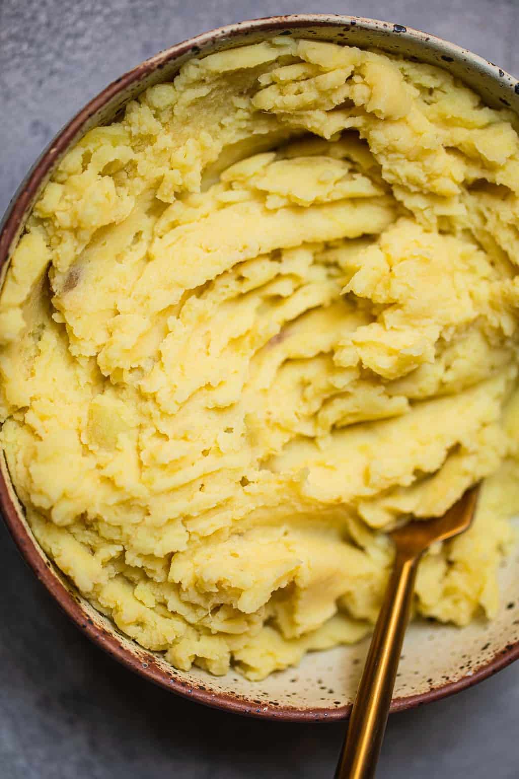 Creamy mash made without milk