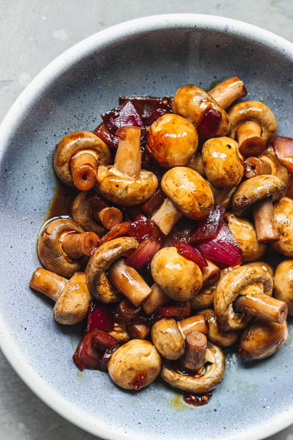 Miso Glazed Mushrooms