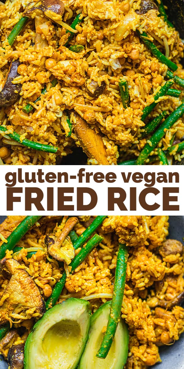 Gluten-free vegan fried rice