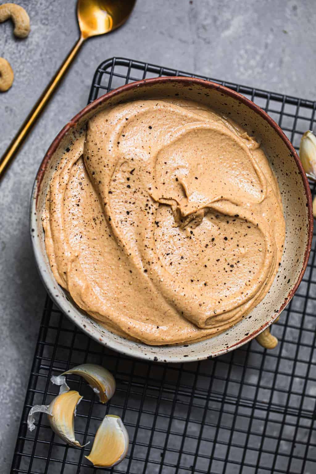 Spicy Vegan Cashew Cream