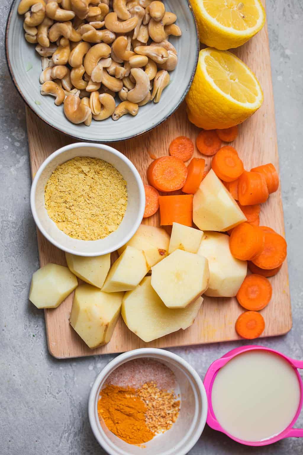 Vegan cheese sauce ingredients