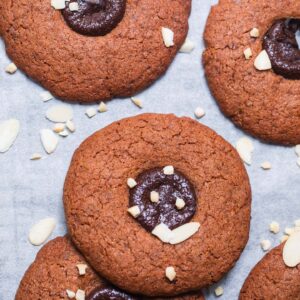 Chewy gluten-free vegan cookies