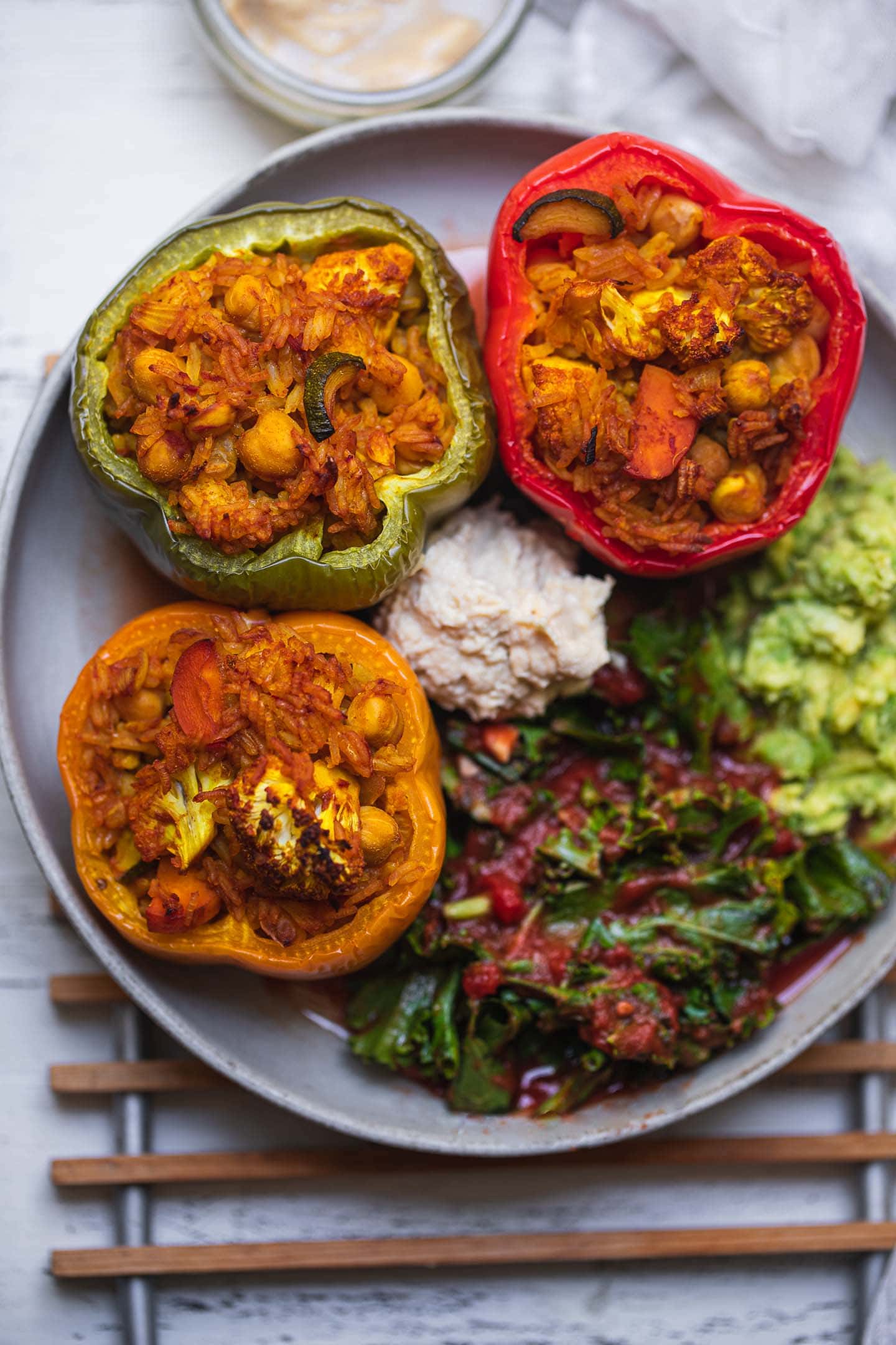 Chickpea And Cauliflower Vegan Stuffed Peppers Earth Of Maria,What Is A Dogs Normal Temperature Range