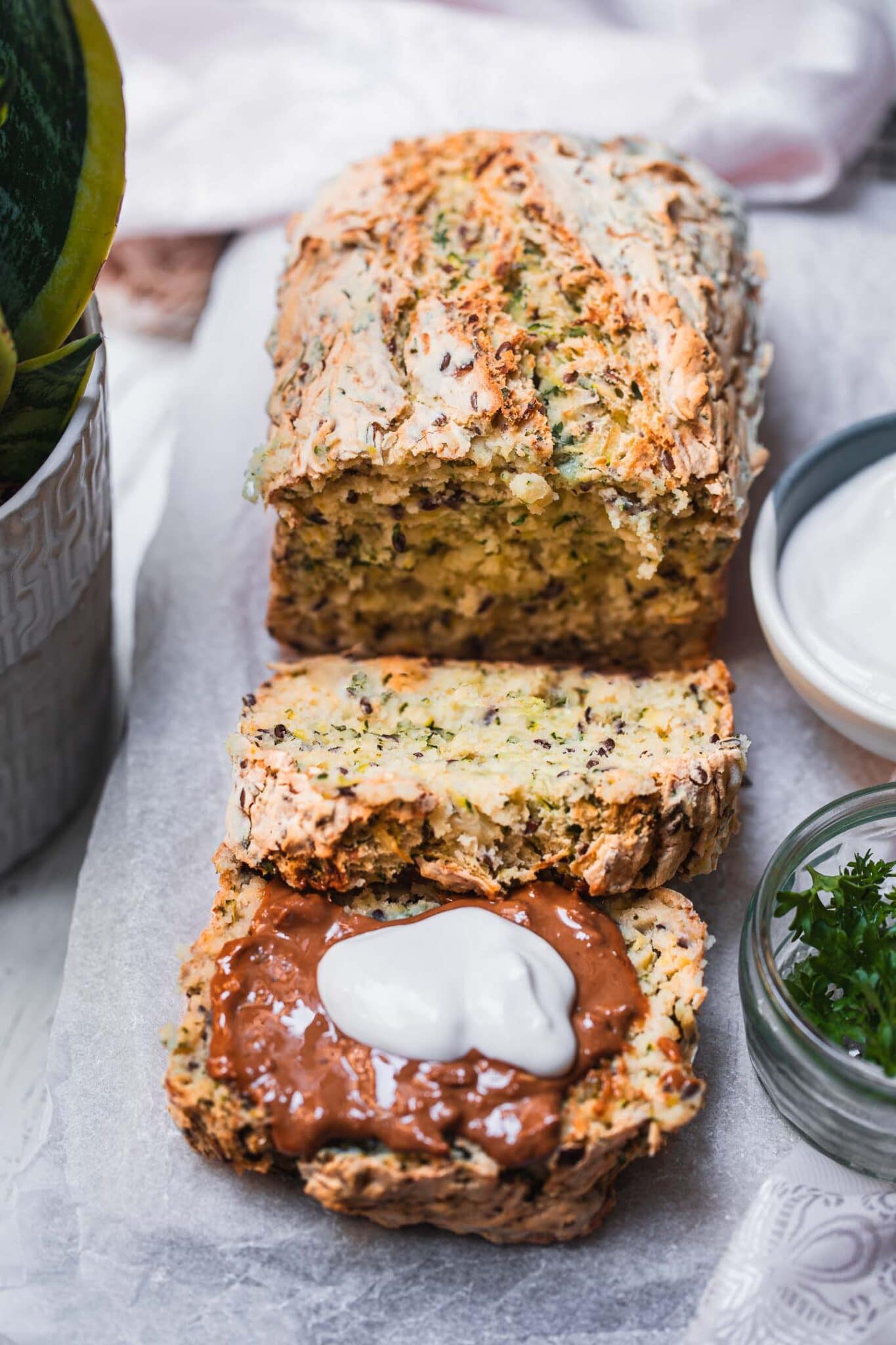 Gluten-free Vegan Zucchini Bread (Easy) | Earth Of Maria