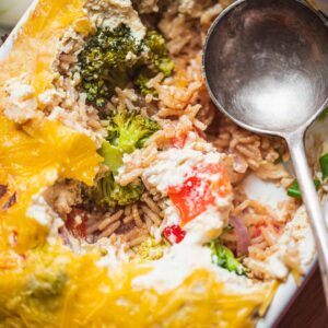 Vegan broccoli casserole gluten-free