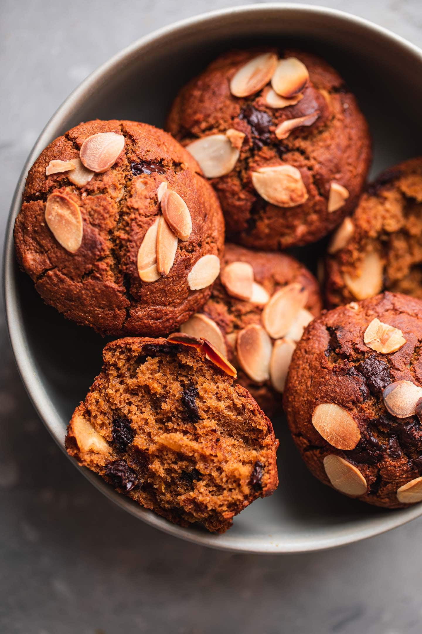 Gluten-free vegan pumpkin muffins