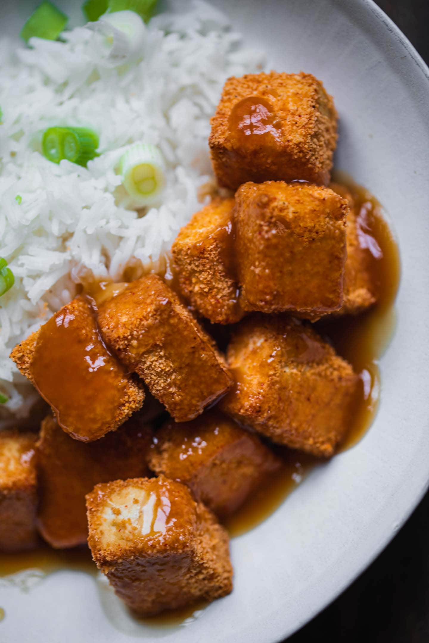 crispy tofu