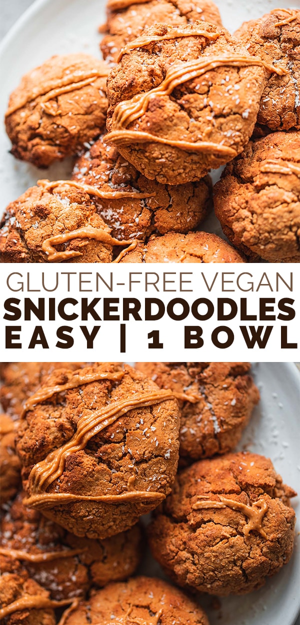 Gluten-free vegan snickerdoodles