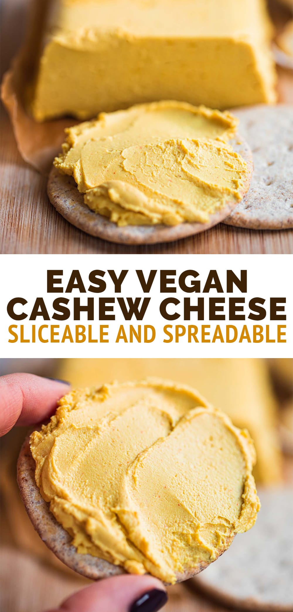 Easy vegan cashew cheese
