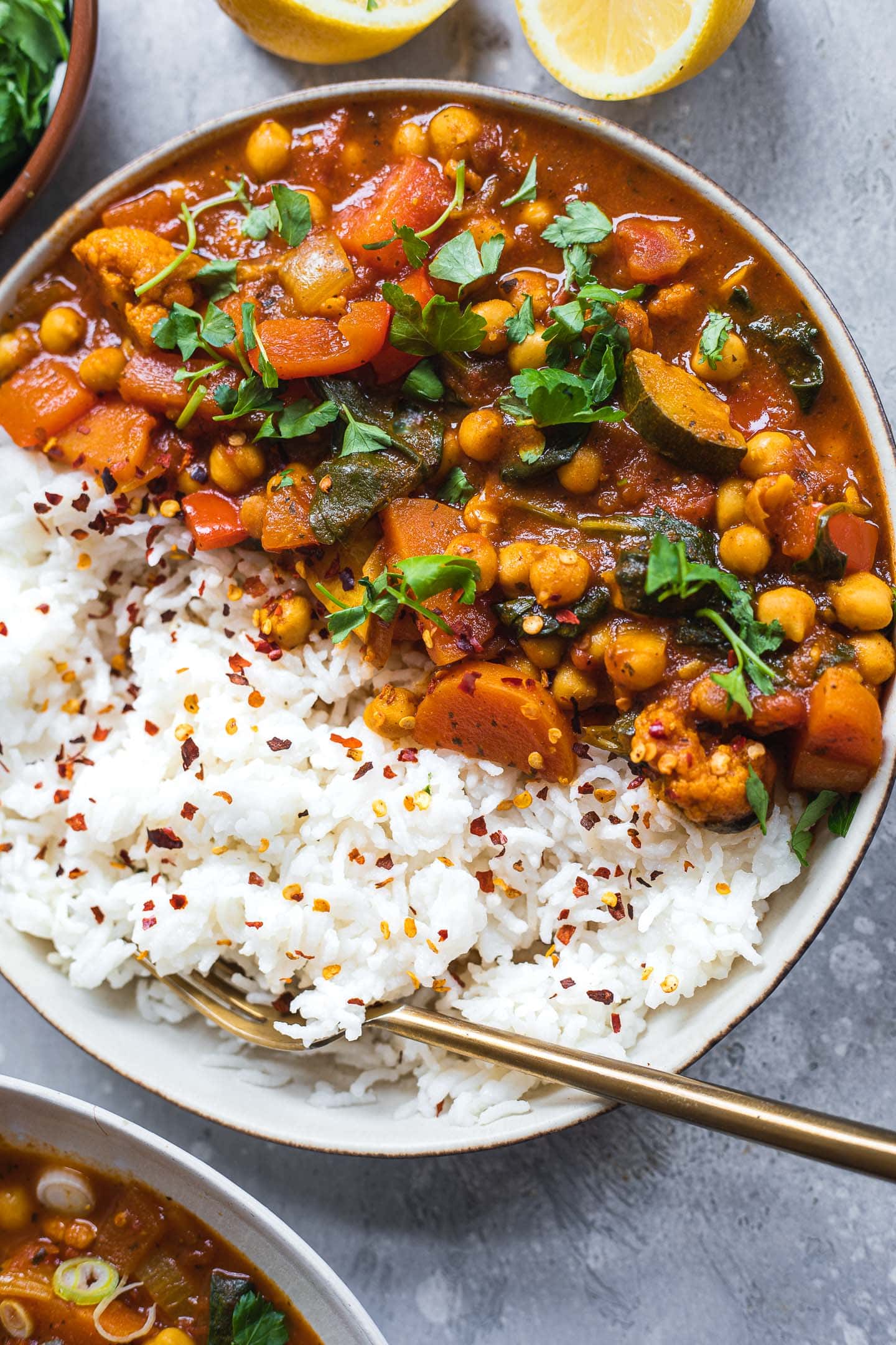 Vegan Chickpea Stew (Gluten-free) | Earth of Maria