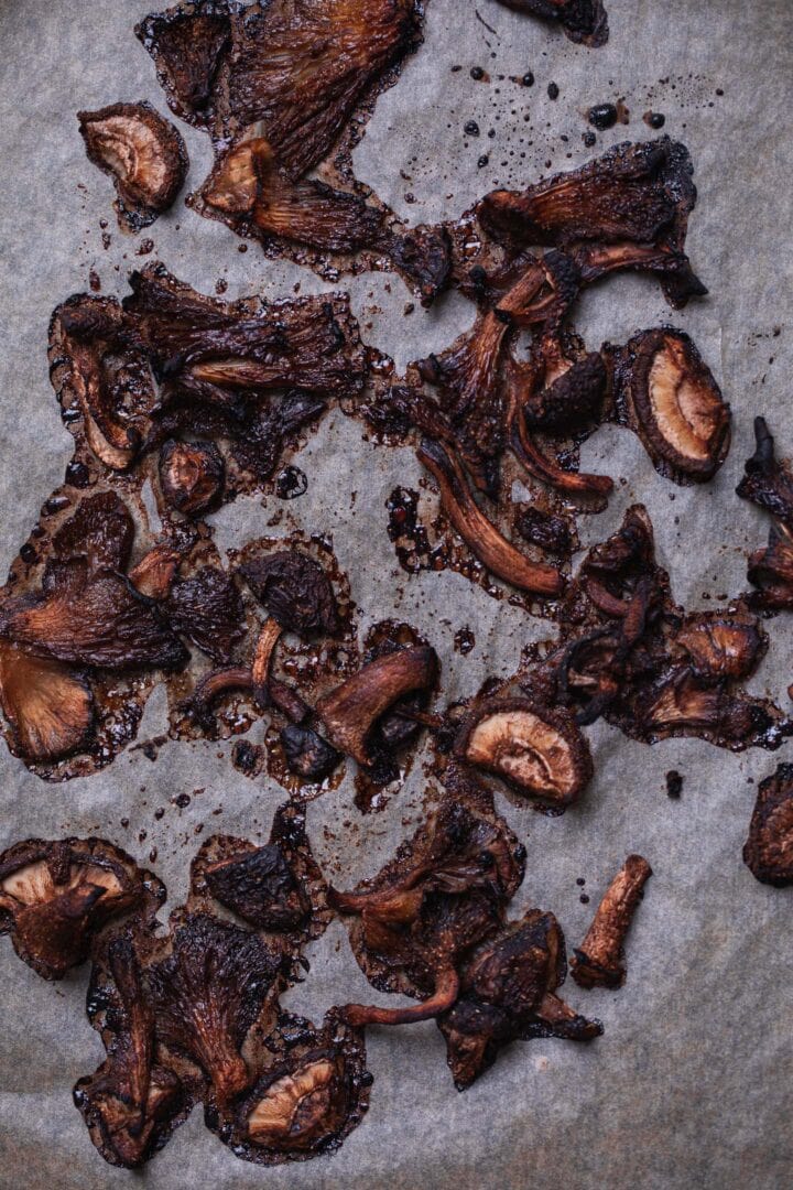 Vegan Carbonara With Mushroom Bacon Earth of Maria