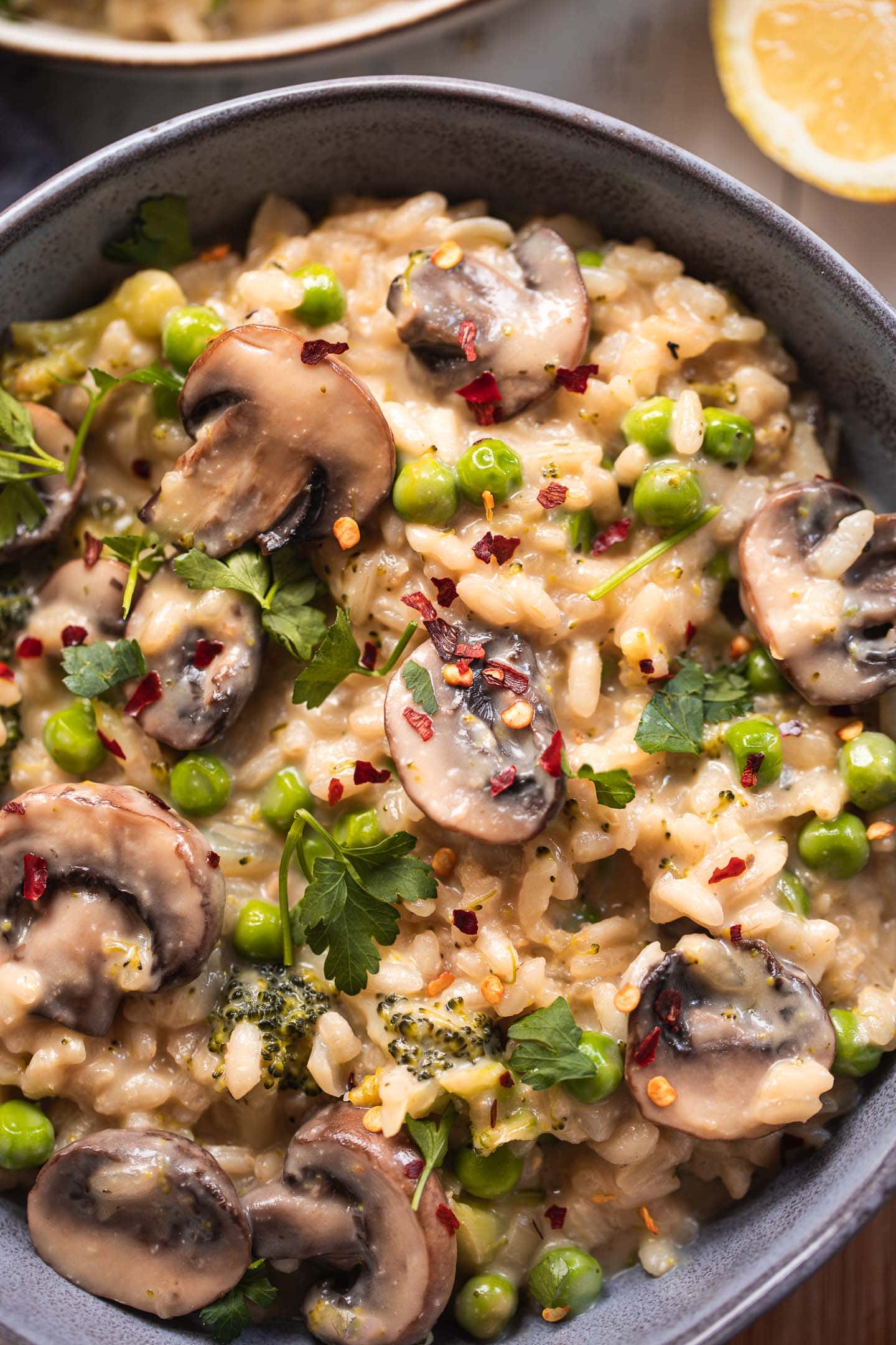 Vegan Mushroom Risotto