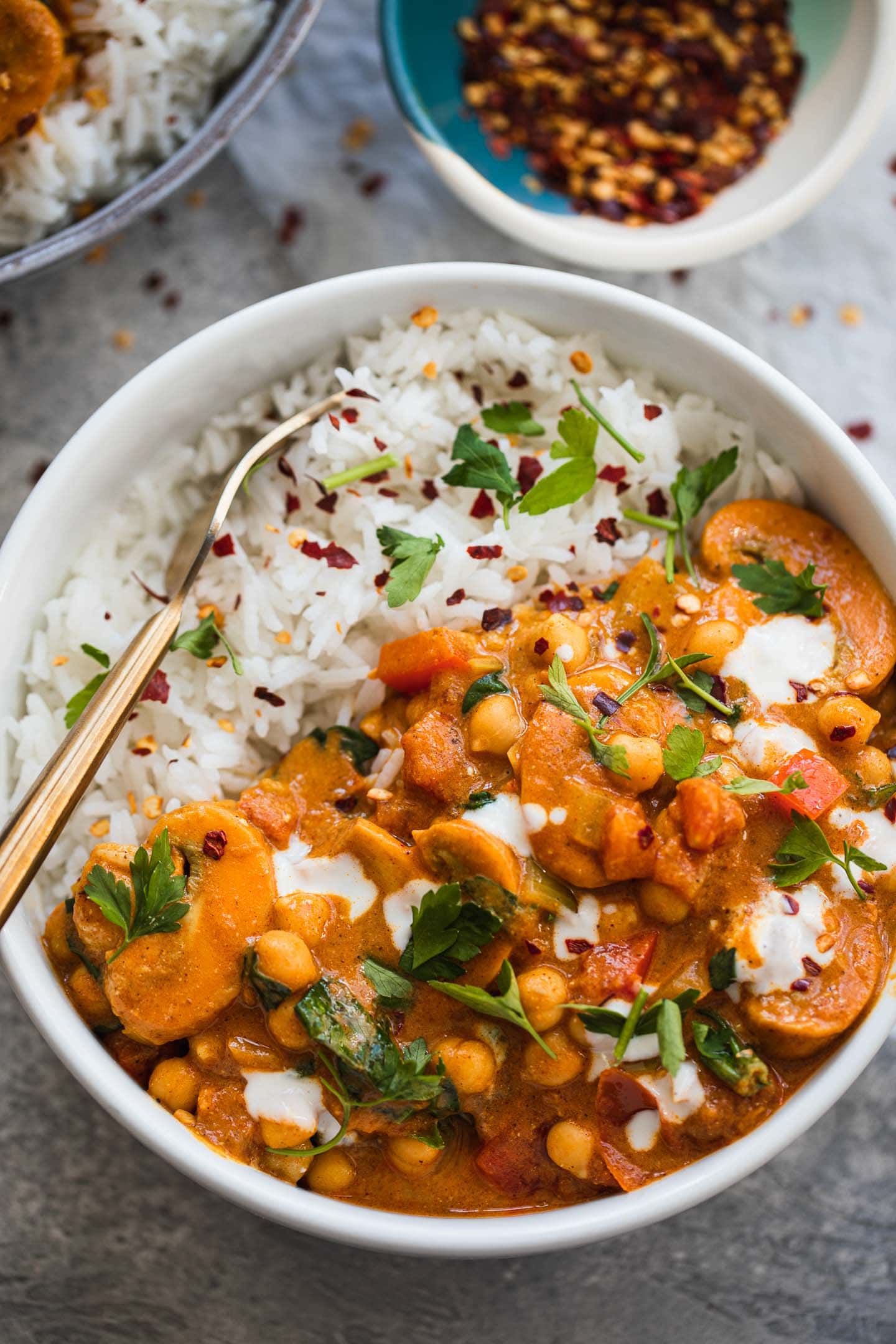 Chickpea Tikka Masala (Vegan) | Earth of Maria