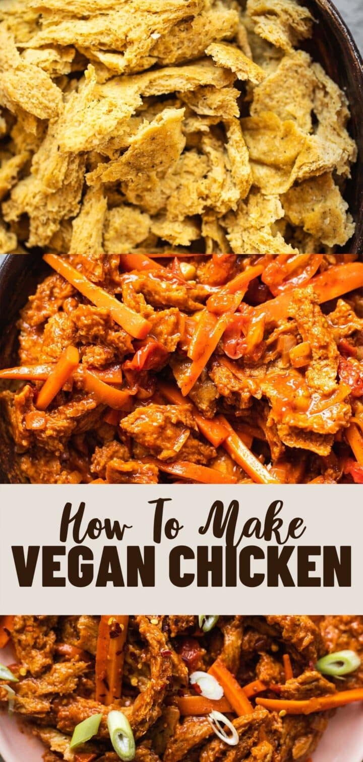 How to make vegan chicken