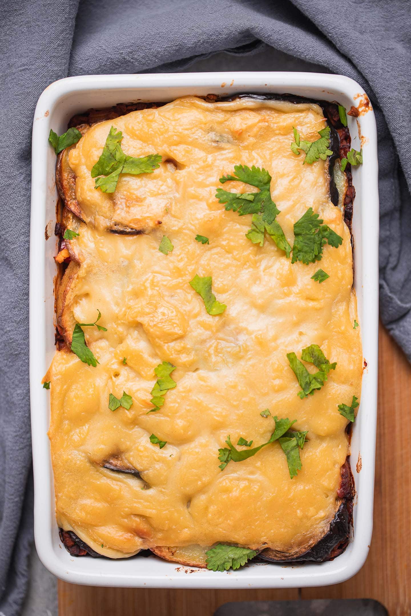 Vegan Moussaka With Lentils | Earth Of Maria