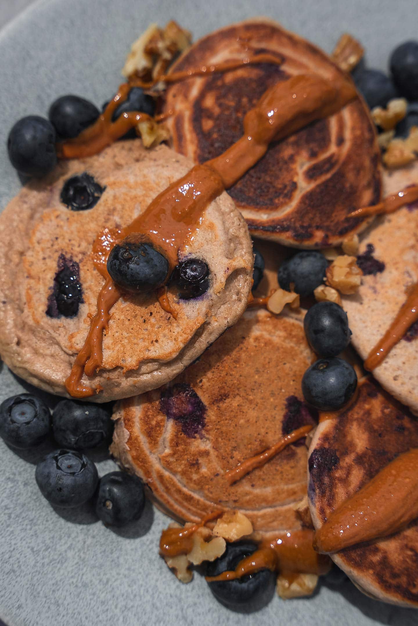 Blueberry Banana Pancakes (Gluten-Free)