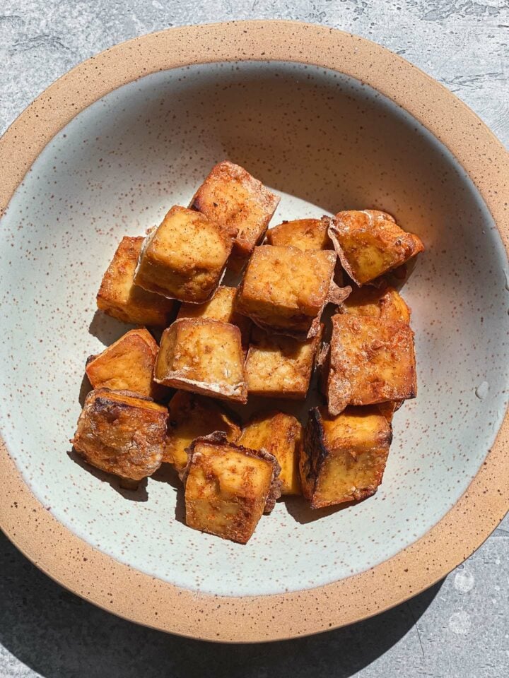 Baked tofu