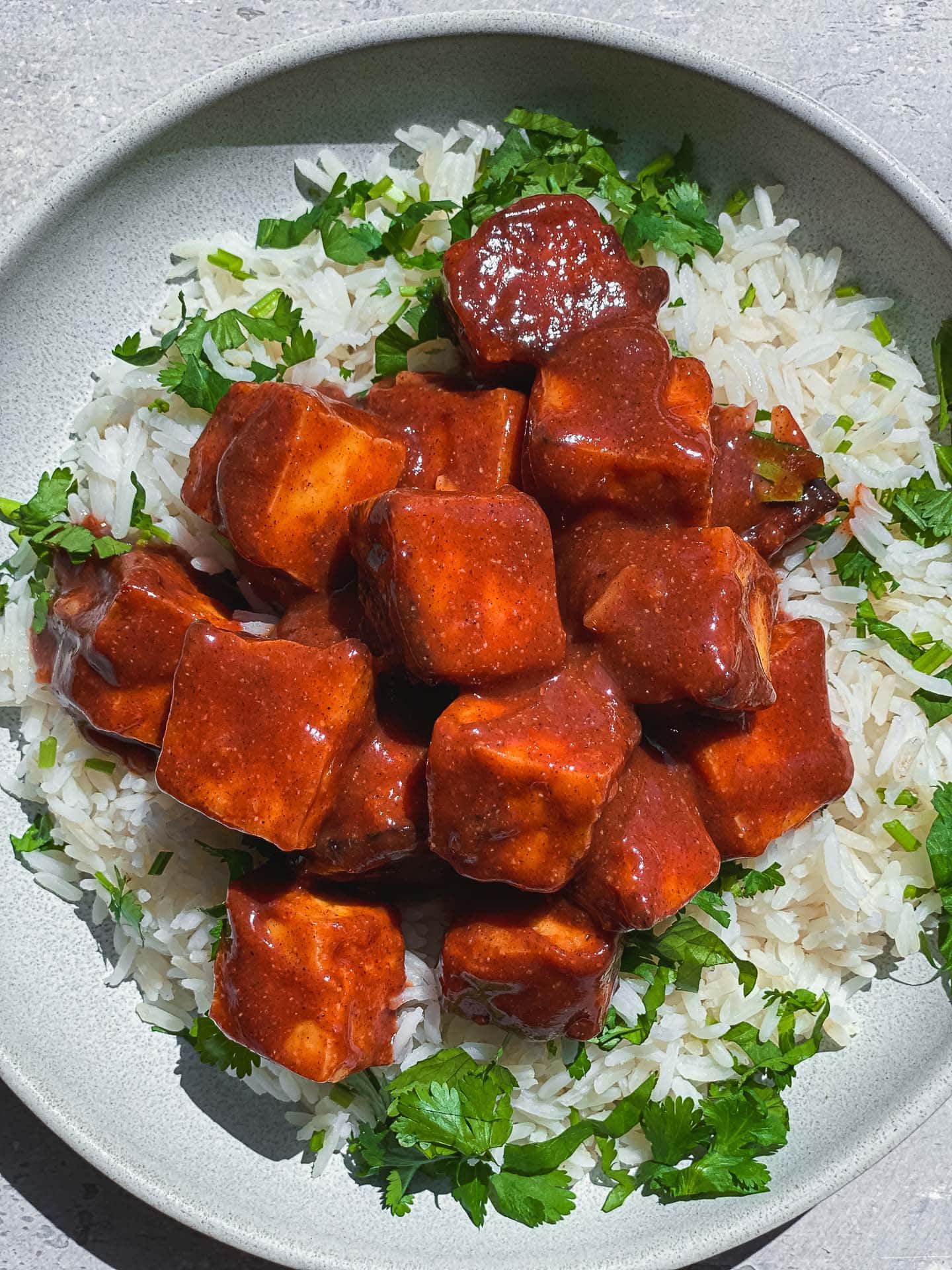 Baked BBQ Tofu - Vegan recipes by VegKitchen