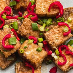 Easy salt and pepper tofu
