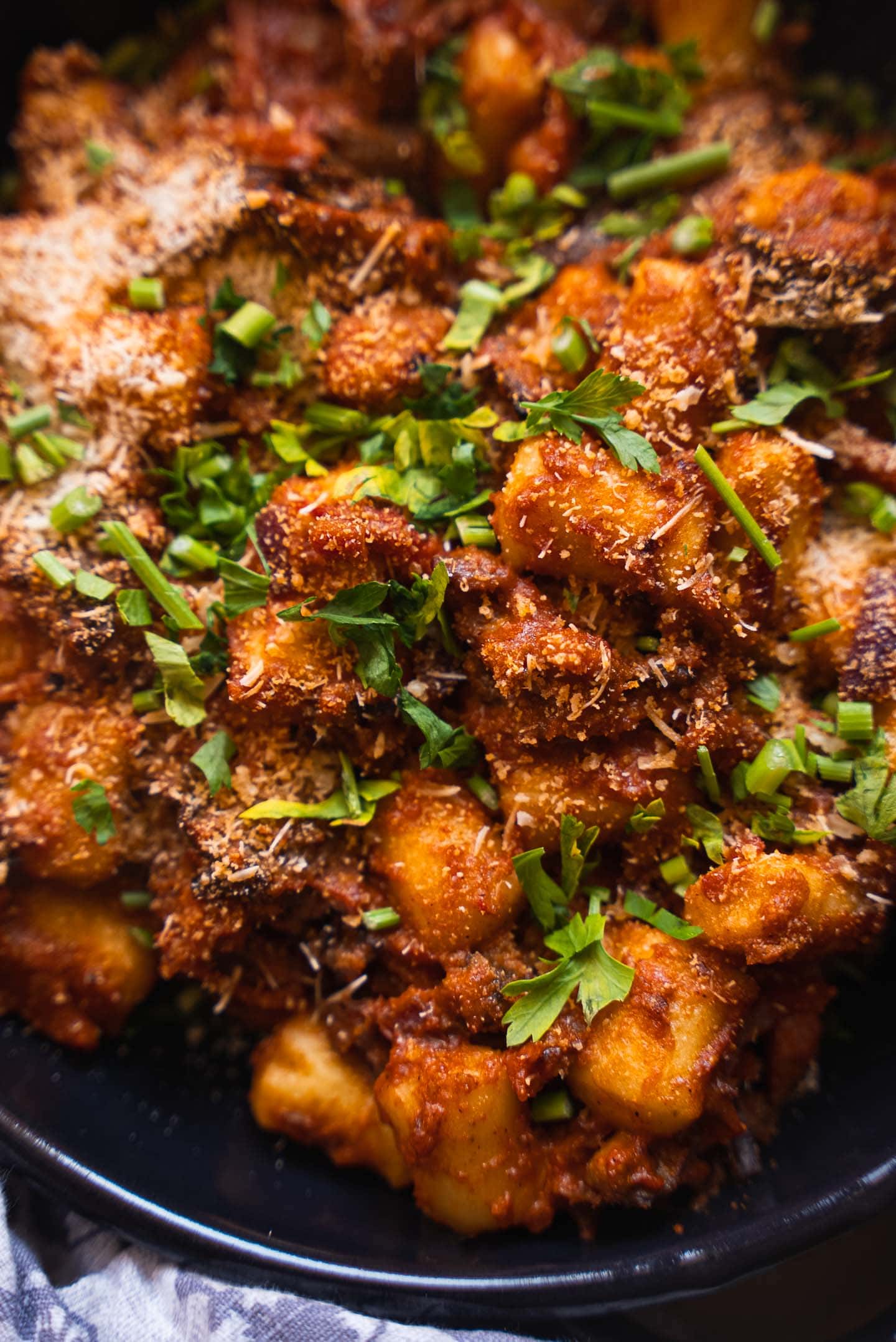 Vegan Gnocchi Bake With Oyster Mushrooms