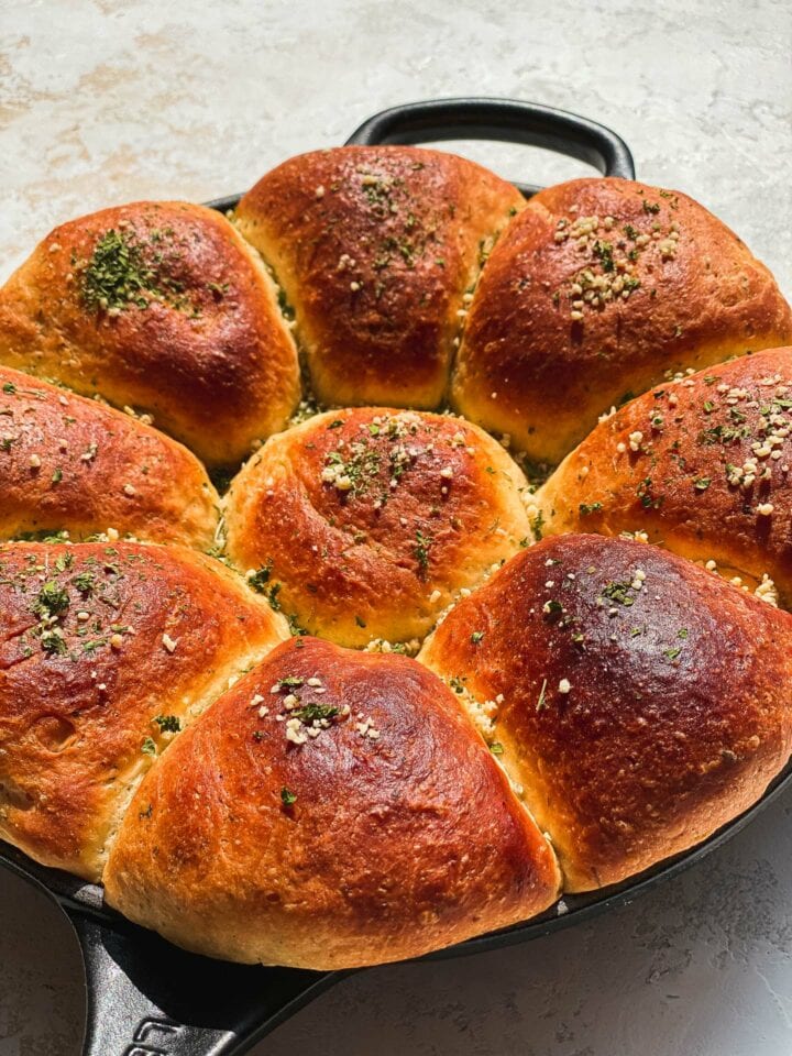 Vegan olive oil bread