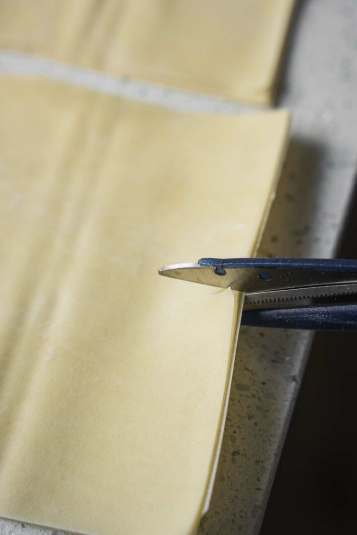 Filo pastry sheets