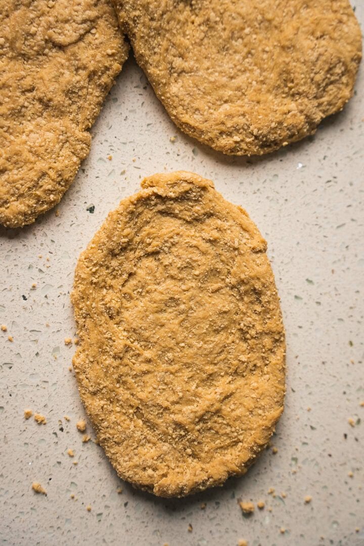 Seitan cutlets