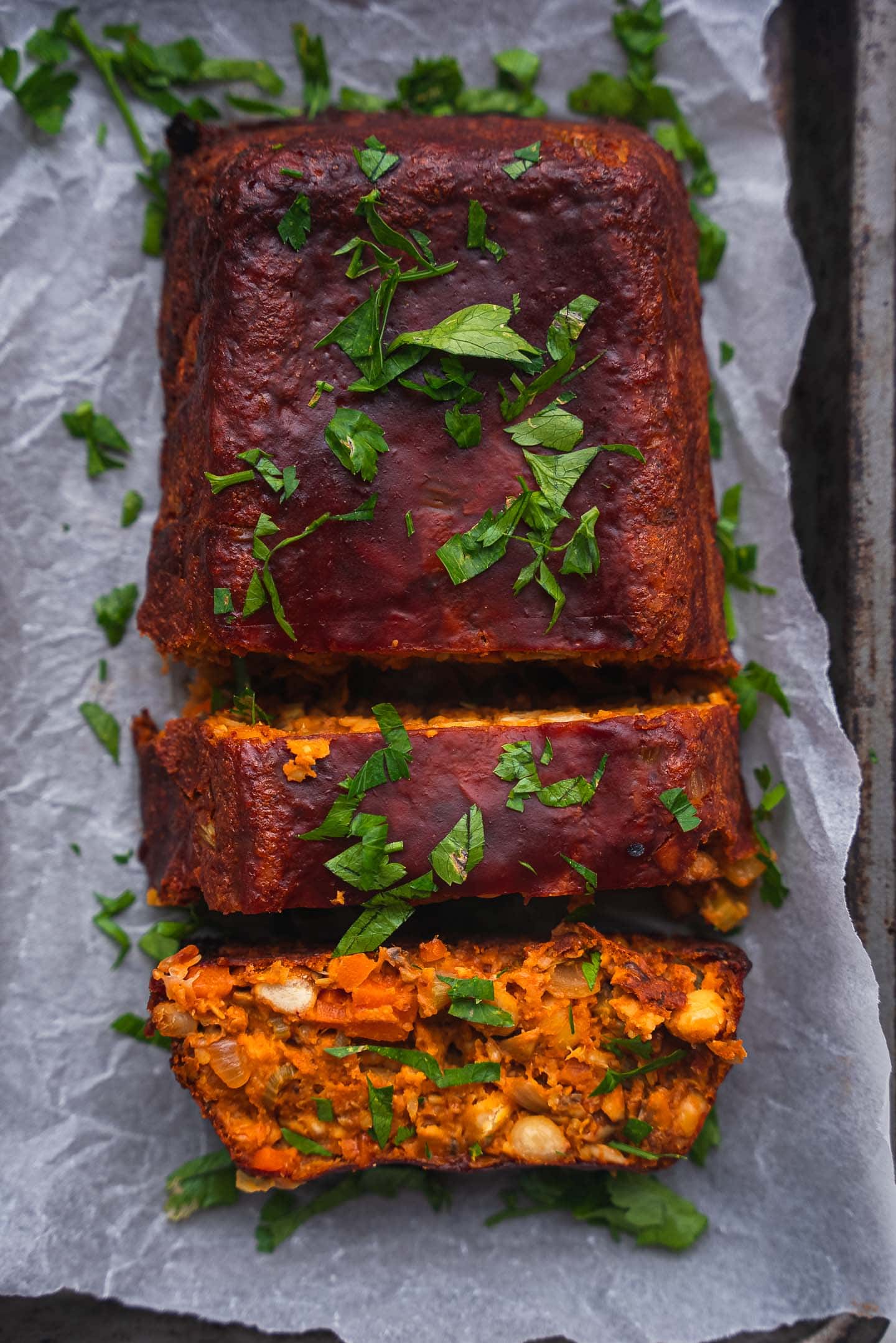 Vegan Meatloaf With Chickpeas