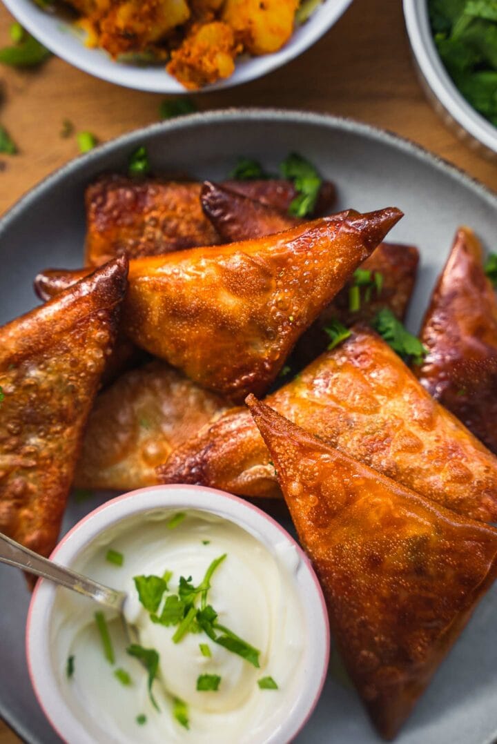 Vegan samosas recipe