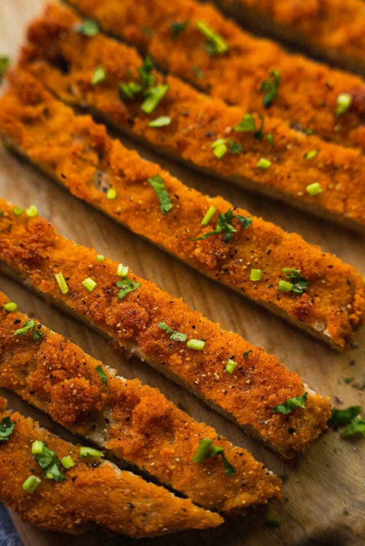 Vegan schnitzel recipe